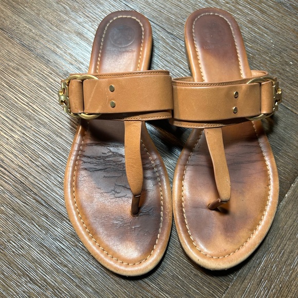 Tory Burch Marsden leather thong sandals size 9 - Picture 4 of 8